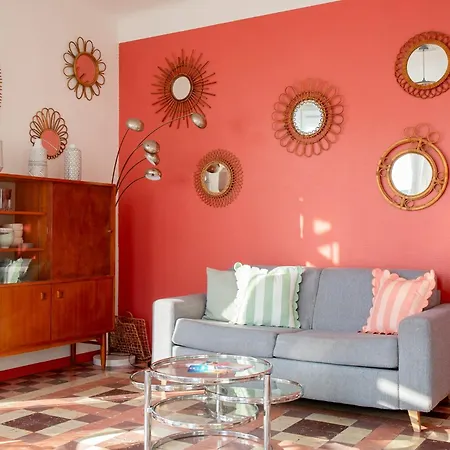 Appartamento Art Déco Centre-ville, Spacieux Et Lumineux Perpignano